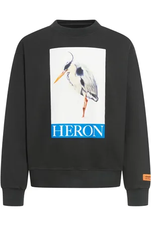 Heron Preston Bird Painted sweatshirt met ronde hals in