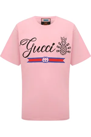 Gucci Oversized fit T-shirt met ananaslogo van