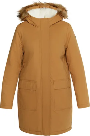 Dreimaster Winter parka Dames Kameel