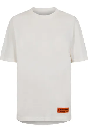 Heron Preston Heren-T-shirt Regular-Fit Logo Recycled Katoen in
