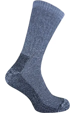 Sock Snob Set van 2 ademende, gedempte wollen wandelsokken voor heren