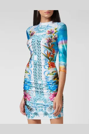 Philipp Plein Korte Jurk Hawaii