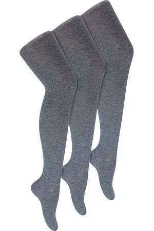 Sock Snob Heat Holders - 3 paar ondoorzichtige schoolleggings voor meisjes