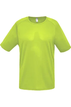Sols Heren Sportief T-Shirt met korte mouwen Performance (Appelgroen)