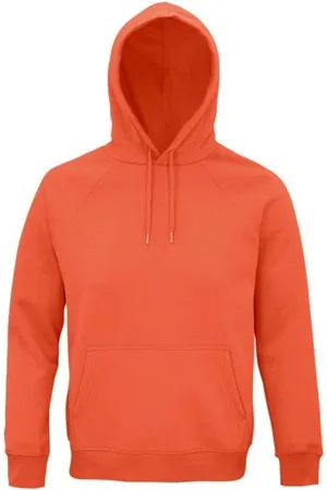 Sols Unisex Adult Stellar Organic Hoodie (Gebrande sinaasappel)