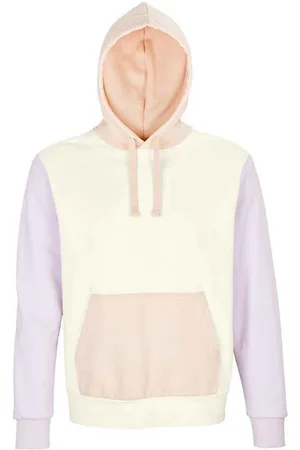 Sols Unisex Collins Contrast Organic Hoodie voor volwassenen