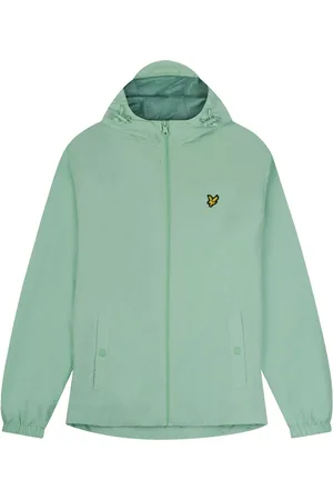 Lyle & Scott Lichtgewicht turquoise schaduwjack