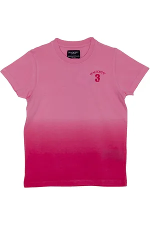 Hackett Jongens-T-shirt met korte mouwen en ronde hals HK500145