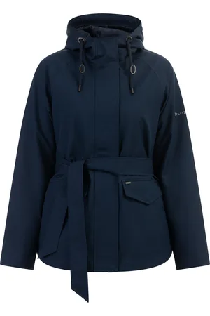 Dreimaster Regenjack - gerecycled materiaal Dames marine