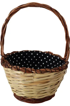 Dolce & Gabbana Prachtige Rieten Mand Draagtas