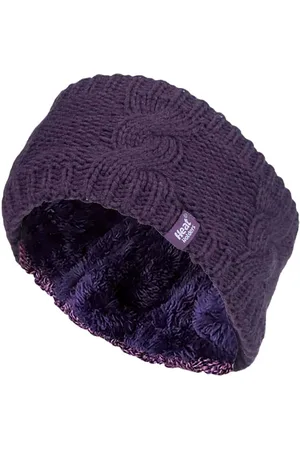 Heat Holders Dames fleece gevoerde thermo oorwarmer hoofdband