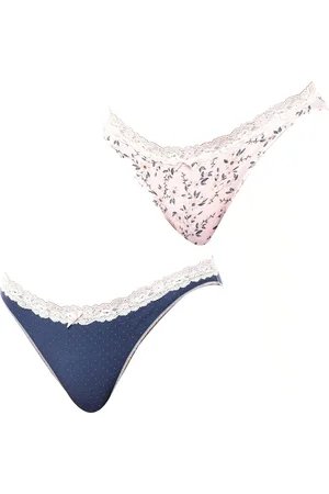 Janira Set van 2 Mini Coquettes Katoenen Slips 1030100 dames