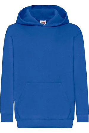 Fruit Of The Loom Kids Unisex Classic 80/20 Hoodie (Koningsblauw)