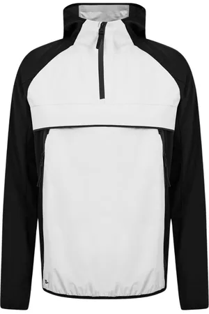 Belstaff Airside parelgrijze trui met halve rits
