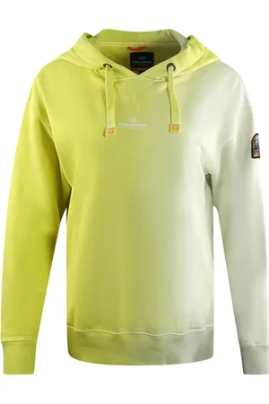 Parajumpers Cher Shaded Brand Logo Faded Yellow Hoodie