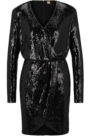 HUGO BOSS Epalleta Dress voor dames in