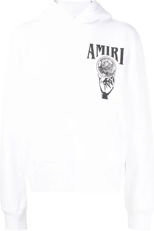 AMIRI Crystal Ball Logo Hoodie in