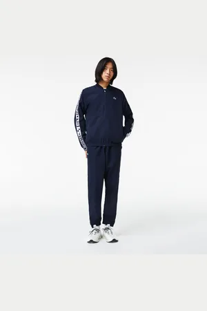 Lacoste Heren Logo Stripe Tennis Sweatsuit in