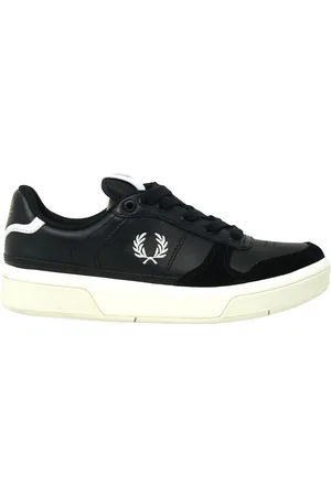 Fred Perry B1261 102 zwarte sneakers