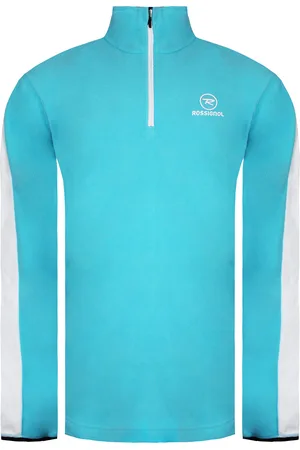 Rossignol Lange Mouw Half Zip Up Heren Micro Fleece Truien RL3ML12 771