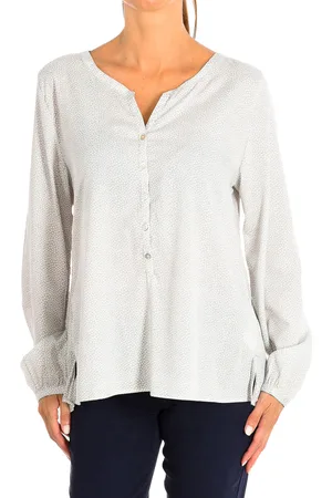 Daniel Hechter Blouse met lange mouwen 78854-88618 vrouw