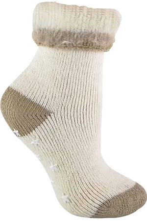 Sock Snob Pantoffelsokken van alpacawolmix voor dames