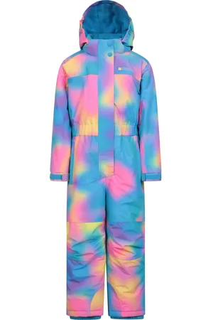 Mountain Warehouse Waterdichte sneeuwpakken met wolkenprint voor kinderen