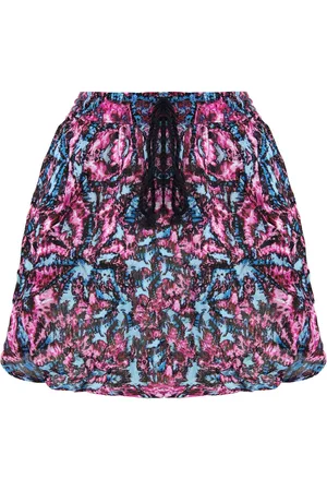 Vans Of The Wall Stretch Waist Bottoms Bedrukte Shorts voor dames V095FXG