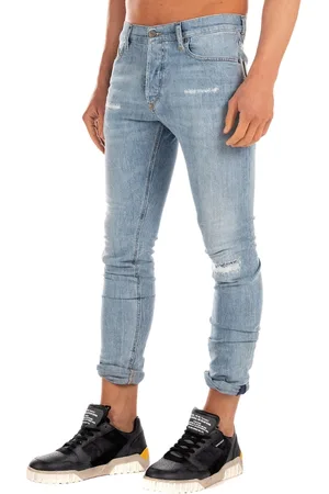 Diesel Tepphar-X versterkte denim skinny fit lichtblauwe jeans