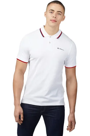 Ben Sherman | Heren Polo met Contrasterende Bies