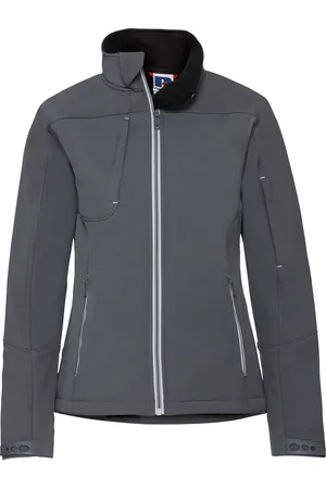 Russell Athletic Russell Dames/dames Bionic Softshell Jacket (IJzergrijs)