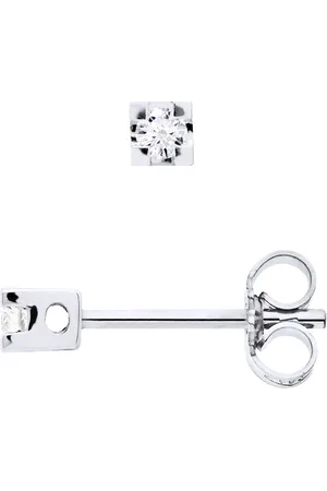 Diadema Diamanten oorbellen set met 0060 Cts Klauwen Jewelry 925