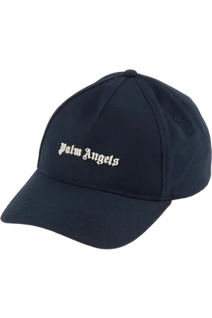 Palm Angels Logo Navy Blue Cap