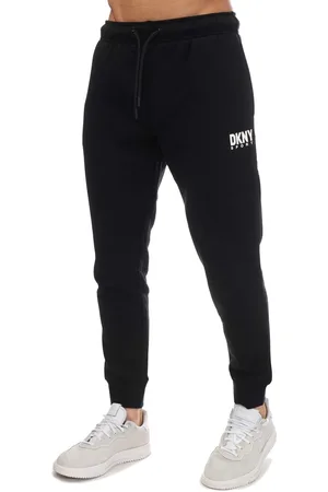 DKNY Heren Gedrukte Logo Joggers in
