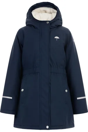 Schmuddelwedda Winterjas Meisje marine