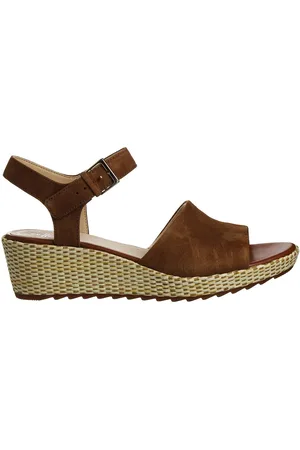 Clarks Kamara Sun Dames Bruine Wedges
