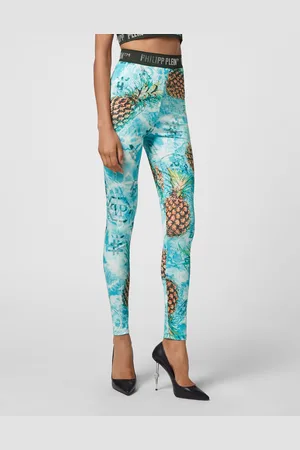 Philipp Plein Sport Leggings Pineapple Skies