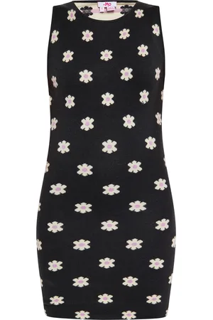 myMo Jurk Dames ZWARTE ROOM PAARS
