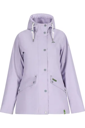 Schmuddelwedda Regenjas Dames Pastelkleurige lavendel