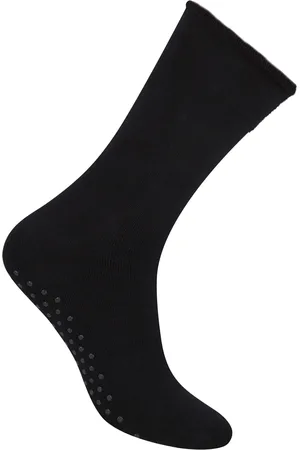 Steven 1 Paar Heren Katoenen Pantoffelsokken met Antislip Grippers