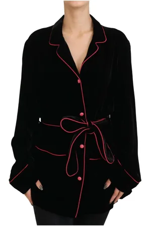 Dolce & Gabbana Viscose Jasje Met Knoopsluiting