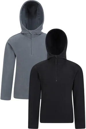 Mountain Warehouse Kinder/Kids Camber Quarter Zip Hoodie (Set van 2)