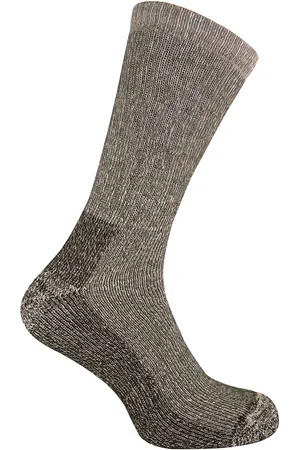 Sock Snob Set van 2 ademende, gedempte wollen wandelsokken voor heren