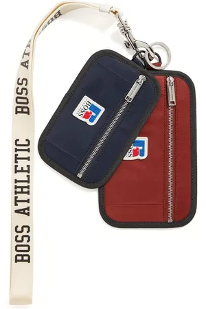 HUGO BOSS Accessoires Neck Pouch in Navy