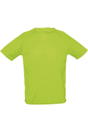 Sols Heren Sportief T-Shirt met korte mouwen Performance (Neon )