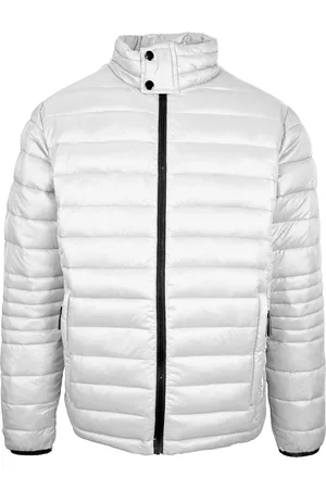 Philipp Plein Plain Padded White Jacket