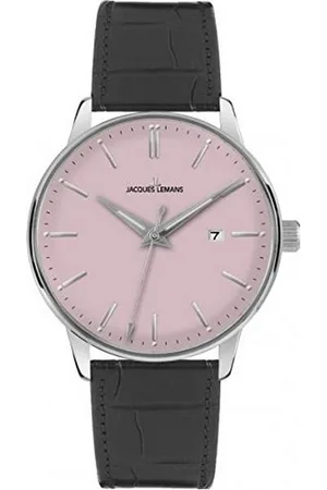 Jacques Lemans Herenhorloge Kwarts Zilver