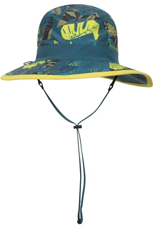 Mountain Warehouse Kinder/Kids Bedrukte Waterbestendige Zonnehoed (Benzine)