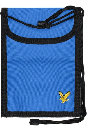 Lyle & Scott Verstelbare Heren Blauwe Buidel Schoudertas