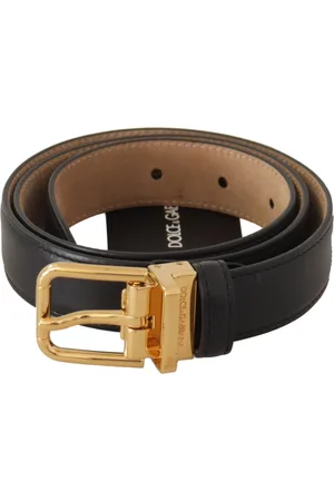 Dolce & Gabbana Metalen Logo Taille Gesp Riem